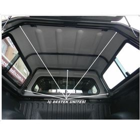 Arb 4140040 Ford Ranger 2012+ Kabin İçi Destek Bar Seti