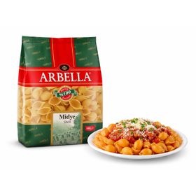 Arbella Midye 500 gr x 20 Adet Makarna