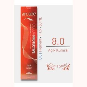 Arcade 8.00 Açık Kumral 60 ml Saç Boyası
