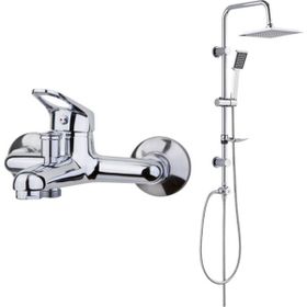 Arçe Banyo Bataryası Tema Rain Quadro Tepe Duş Takımı