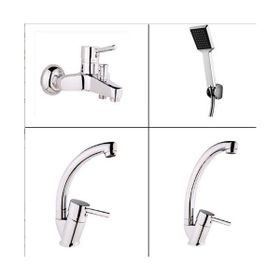 Arçe Delta Metal Banyo Bataryası Ve Duş Takımı