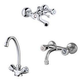 Arçe Klasik Çevirmeli Banyo + Kuğu Evye Ve Sabit Lavabo Bataryası