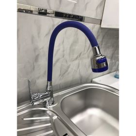 Arçe Kuğu Fonksiyonlu Mavi Renkli Eviye Bataryası