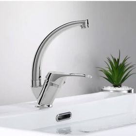 Arçe Mix Kuğu 10 Adet Krom Lavabo Bataryası