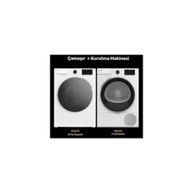 Arçelik 10120 MX Çamaşır Makinesi + 901 KMX Çamaşır Kurutma Makinesi