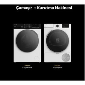 Arçelik 11140 MX Çamaşır Makinesi + 1001 KMX Çamaşır Kurutma Makinesi