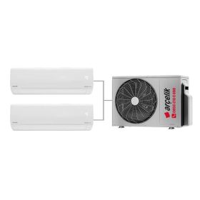 Arçelik 2+1 İnverter 9+9 16000 BTU/H A Enerji Sınıfı R32 İnverter Multi Split Duvar Tipi Klima