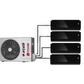 Arçelik 4+1 İnverter 9+12+12+12 30000 BTU/H A Enerji Sınıfı R32 İnverter Multi Split Duvar Tipi Klima