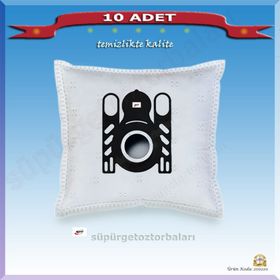 Arçelik 4124 Kanguru 10 Adet Süpürge Torbası