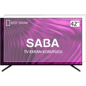 Arçelik 42 İnç 106 Ekran Tv Ekran Koruma Paneli Kırılmaz Şeffaf Ekran Koruyucu