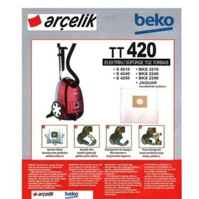 Arçelik 4240 Bez 10 Adet Toz Torbası