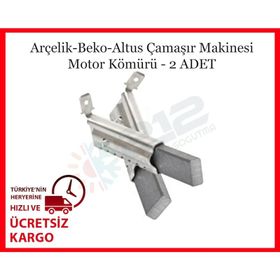 Arçelik 5063 F 2 Adet Çamaşır Makinesi Kömürü