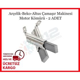 Arçelik 5063 F 2 Adet Çamaşır Makinesi Kömürü