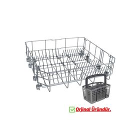 Arçelik 6344 I Gri Bulaşık Makinesi Alt Sepet