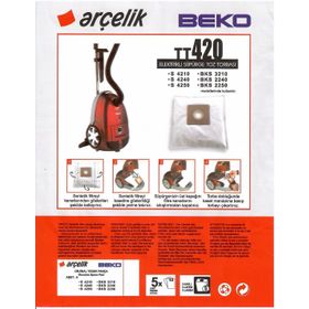 Arçelik 6355 20 Adet Bez Toz Torbası