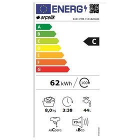 Arçelik 8101 PMB Çamaşır Makinesi