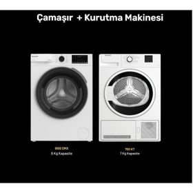 Arçelik 9100 DMX Çamaşır Makinesi + 700 KT Çamaşır Kurutma Makinesi