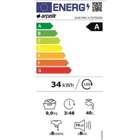 Arçelik 9140 P Çamaşır Makinesi