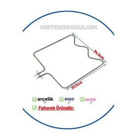 Arçelik 9323 F Fırın Rezistansı M Tipi Alt Rezistans