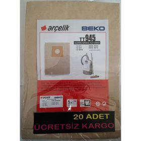 Arçelik 941 Kağıt Süpürge Torbası