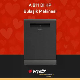 Arçelik A 811 di hp Bulaşık Makinesi