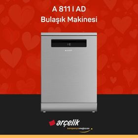 Arçelik A 811 i ad Bulaşık Makinesi