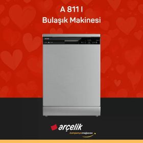 Arçelik A 811 i Bulaşık Makinesi