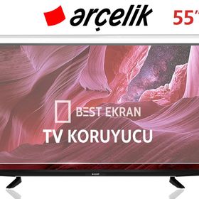 Arçelik A55 B 820 B 55 İnç Tv Ekran Koruyucu