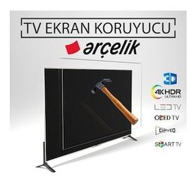 Arçelik A55A850B Uyumlu Tv Ekran Koruyucu 3 mm Ekran Koruma Paneli