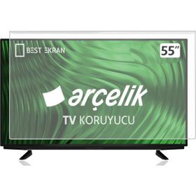 Arçelik A55L67505B Uyumlu Tv Ekran Koruyucu 3 mm Ekran Koruma Paneli