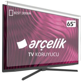 Arçelik A65A950A Uyumlu Tv Ekran Koruyucu 3 mm Ekran Koruma Paneli