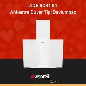 Arçelik ADE 6041 B1 Ankastre Duvar Tipi Davlumbaz