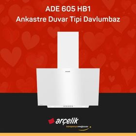 Arçelik ADE 605 HB1 Ankastre Duvar Tipi Davlumbaz