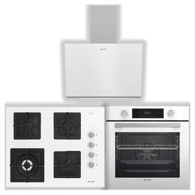 Arçelik AFC 340 B - ADE 606-2 B - OCD K 651 DWB Beyaz 3'lü Ankastre Set