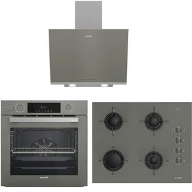 Arçelik AFC 340 G - OCD T 651 EG - ADE 606-2 D Gri 3'lü Ankastre Set