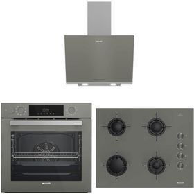 Arçelik AFC 361 G - OCD T 651 EG - ADE 606 2 G Gri 3'lü Ankastre Set