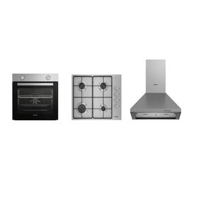 Arçelik AFM 130 I - OMD D 611 EI - P 27 YI Inox 3'lü Ankastre Set