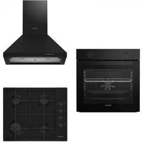 Arçelik ARC P27YS - OMD 611 ES - AFM 130 S Siyah 3'lü Ankastre Setler