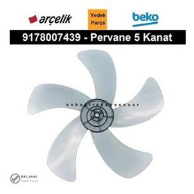 Arçelik Beko Altus 9178007439 Flavel Vantilatör 5 Kanatlı Pervane