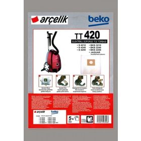 Arçelik Beko S 4240 Süpürge Bez 20 Adet Toz Torbası