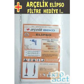 Arçelik Elipso 10 lu Süpürge Toz Torbası