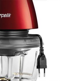 Arçelik K 8245 VS Lal 400 W 1 lt Kapasiteli Doğrayıcı Kırmızı