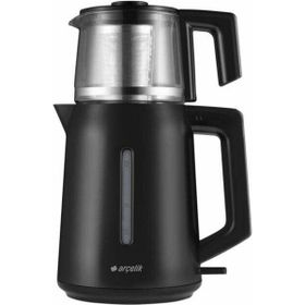 Arçelik KC 3281 A Siyah Cam Demlik Çay Makinesi