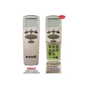 Arçelik KR0531 Beko Klima Kumandası