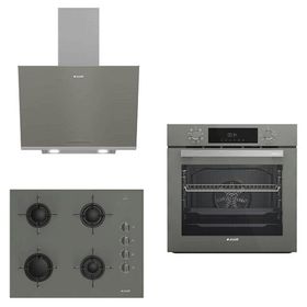 Arçelik New Grion Tutku AFC 340 G - ADE 606 G - OCD T 651 EG Gri 3'lü Ankastre Set