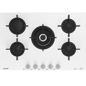 Arçelik OCD T 752-1 DWKB Wok Gözlü Beyaz Cam Ankastre Ocak