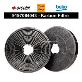 Arçelik P 14 YEG Davlumbaz Aspiratör Karbon Filtre