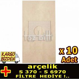 Arçelik S 370 S 6970 Süpürge Toz Torbası