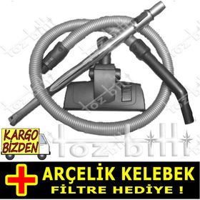 Arçelik S 4016 Kelebek Emici Başlık, Teleskopik Boru, Hortum Seti