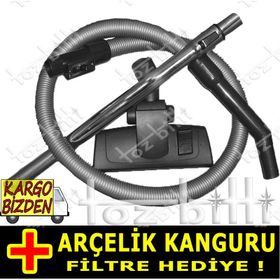 Arçelik S 4124 Kanguru Emici Başlık, Teleskopik Boru, Hortum Seti